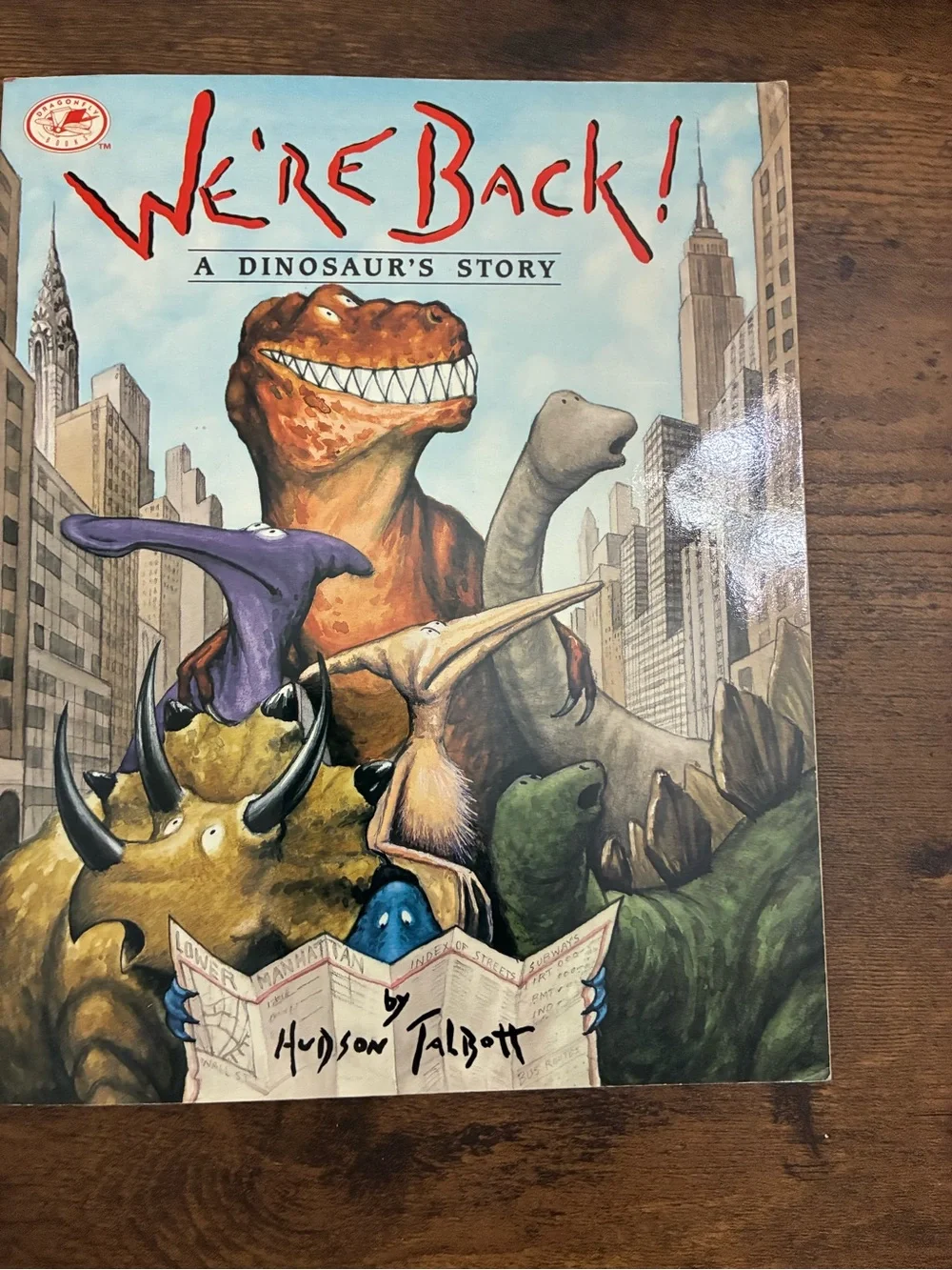 Set of Three Children's Dinosaur Books